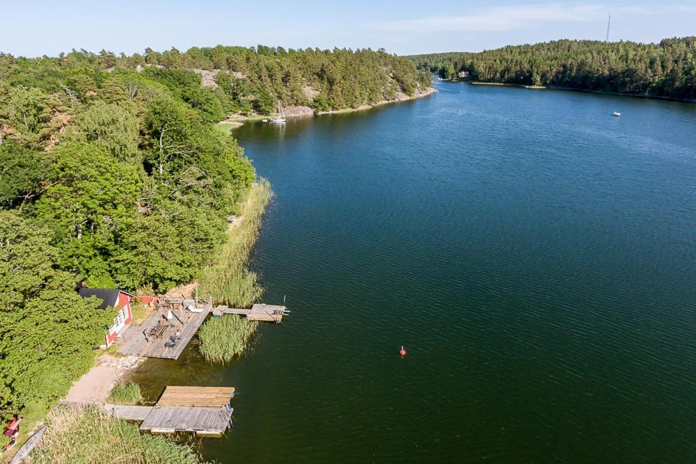 Sjoestuga Myttinge Värmdö Exterior foto