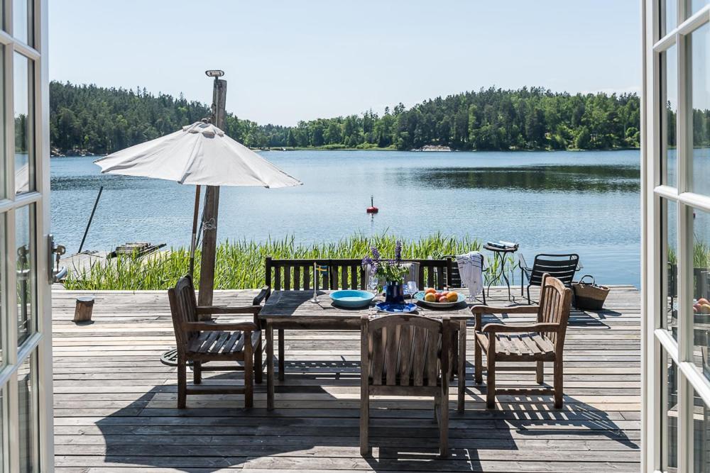 Sjoestuga Myttinge Värmdö Exterior foto
