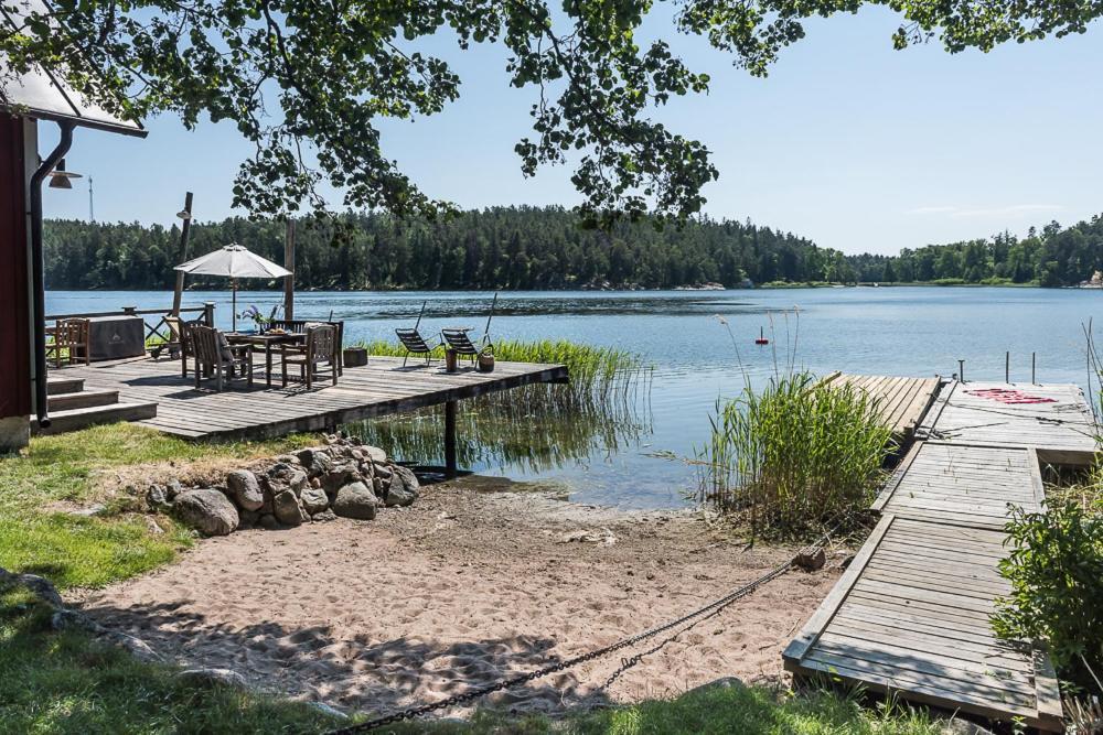 Sjoestuga Myttinge Värmdö Exterior foto